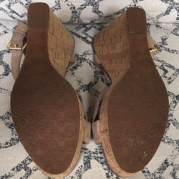 Michael Kors suede and cork wedges - Picture 6 of 6